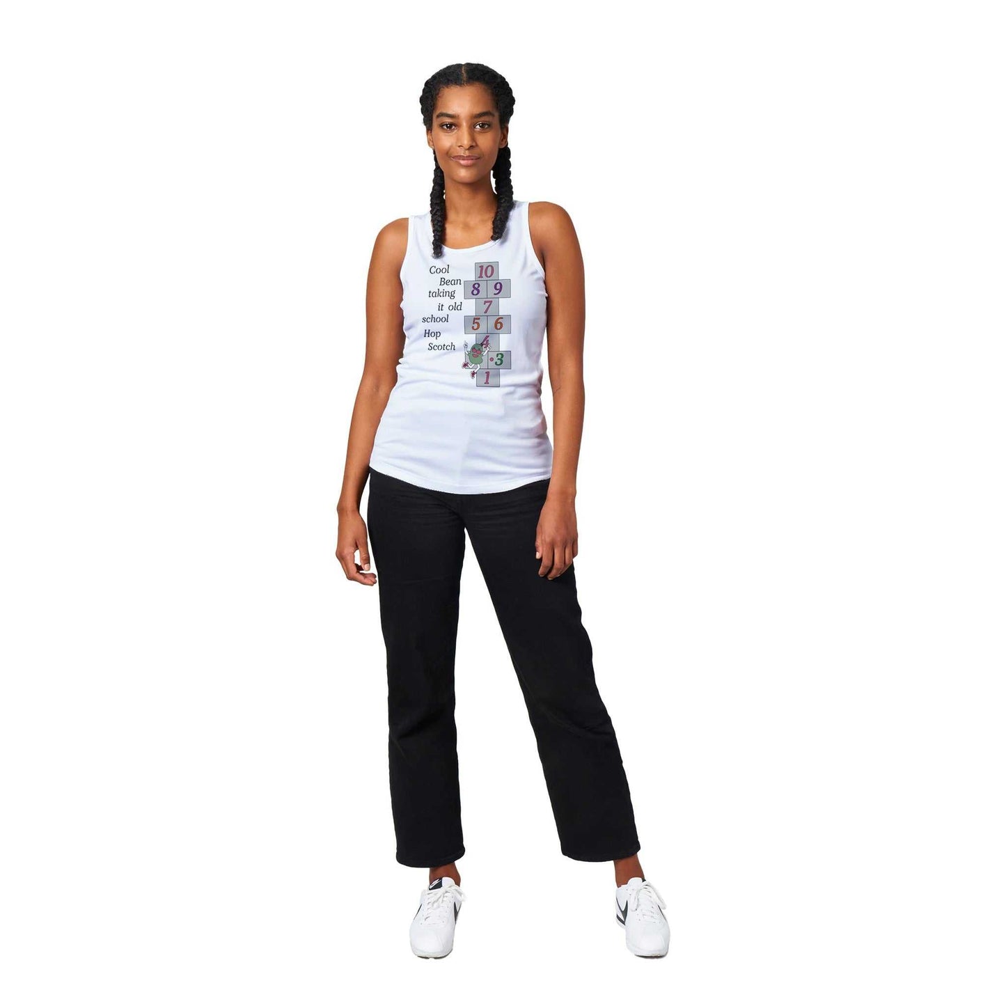 Performance Womens Tank Top - Hop Scotch - Do you remember