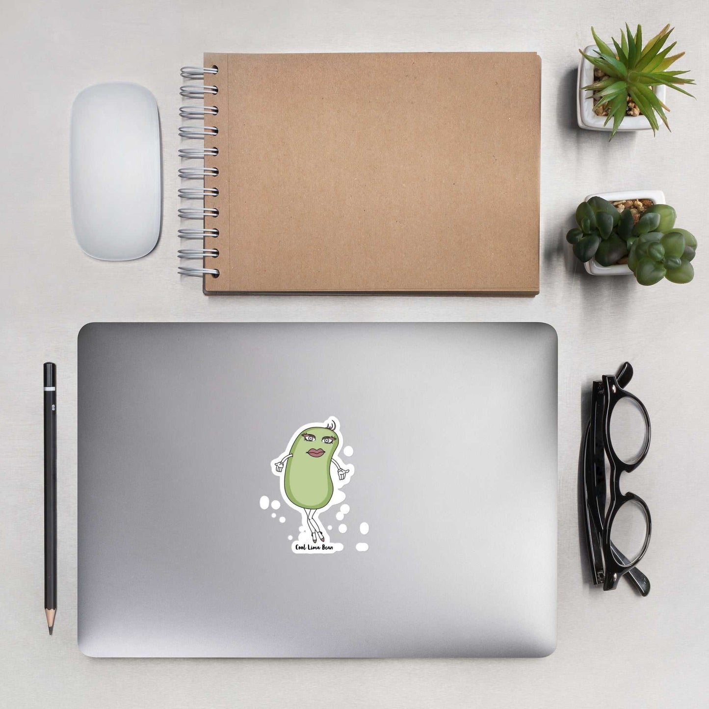 Cool Lima Bean (F) Bubble-free stickers