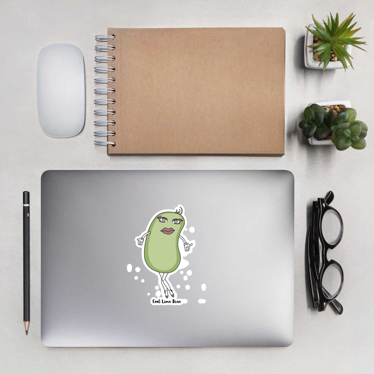 Cool Lima Bean (F) Bubble-free stickers