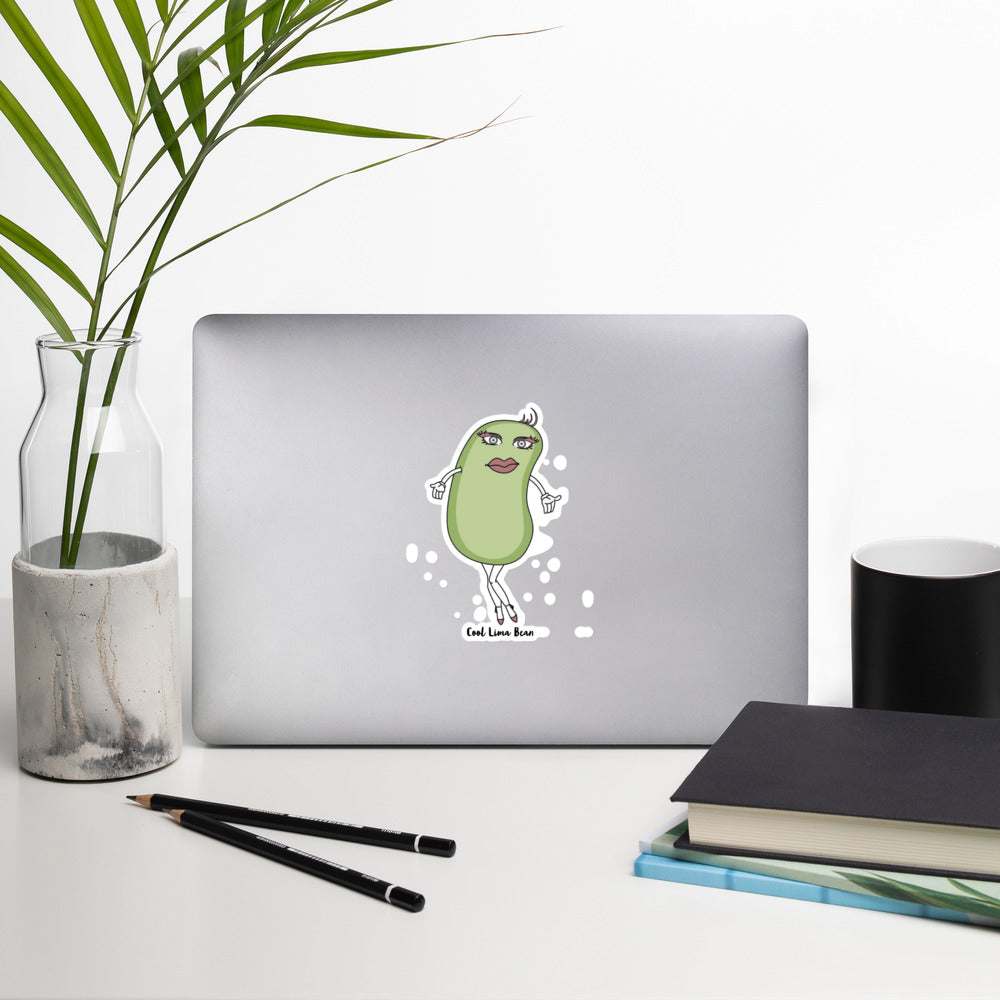 Cool Lima Bean (F) Bubble-free stickers
