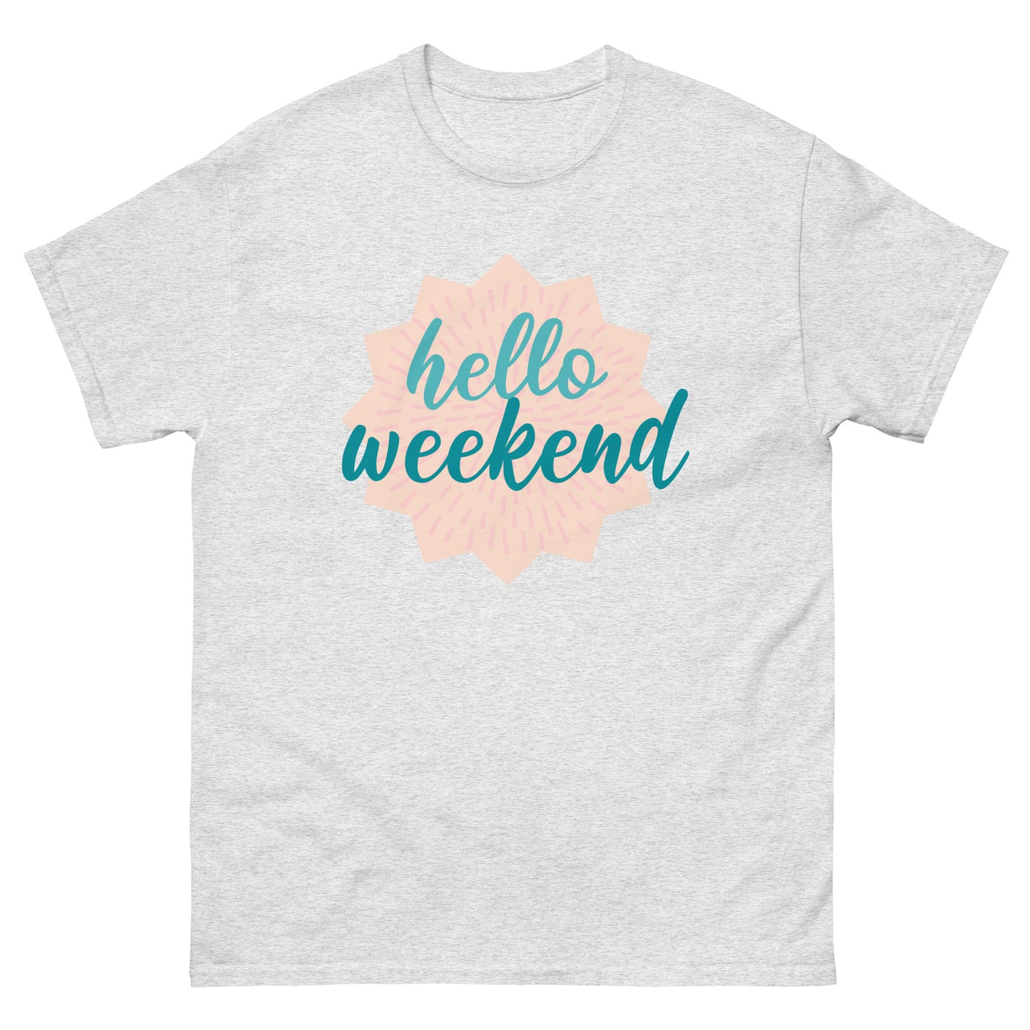 Men's classic tee - Hello Weekend