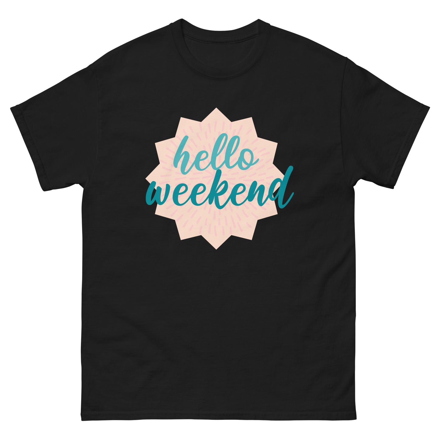 Men's classic tee - Hello Weekend