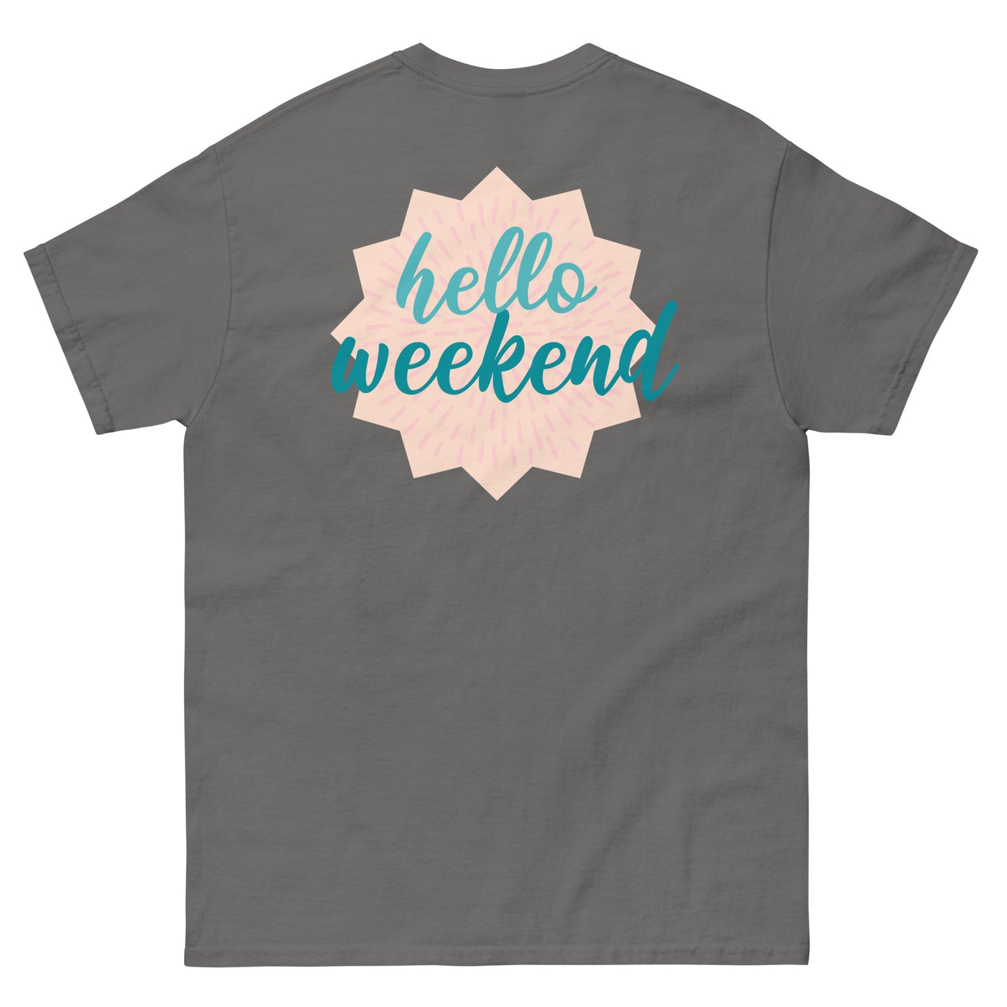 Men's classic tee - Hello Weekend