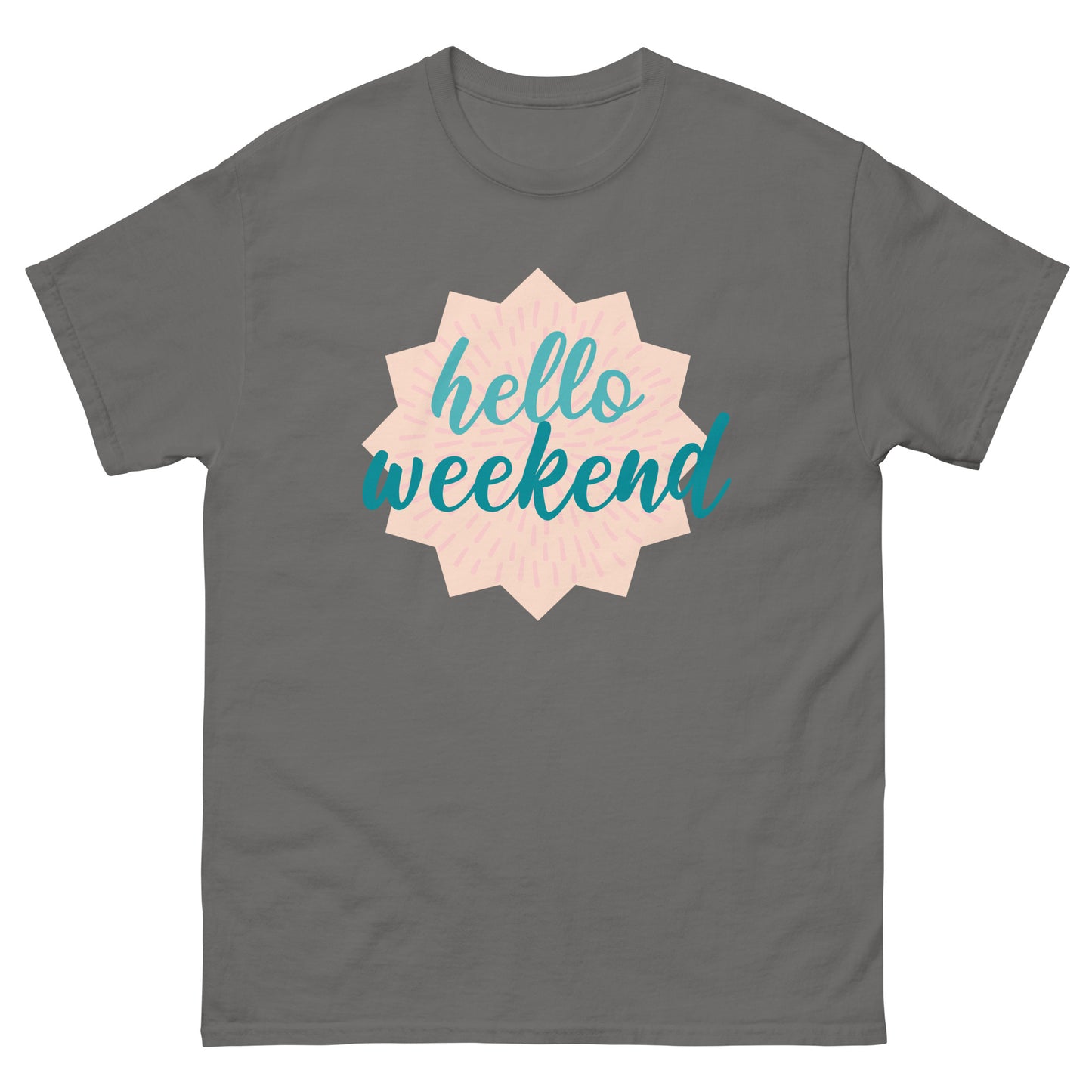 Men's classic tee - Hello Weekend