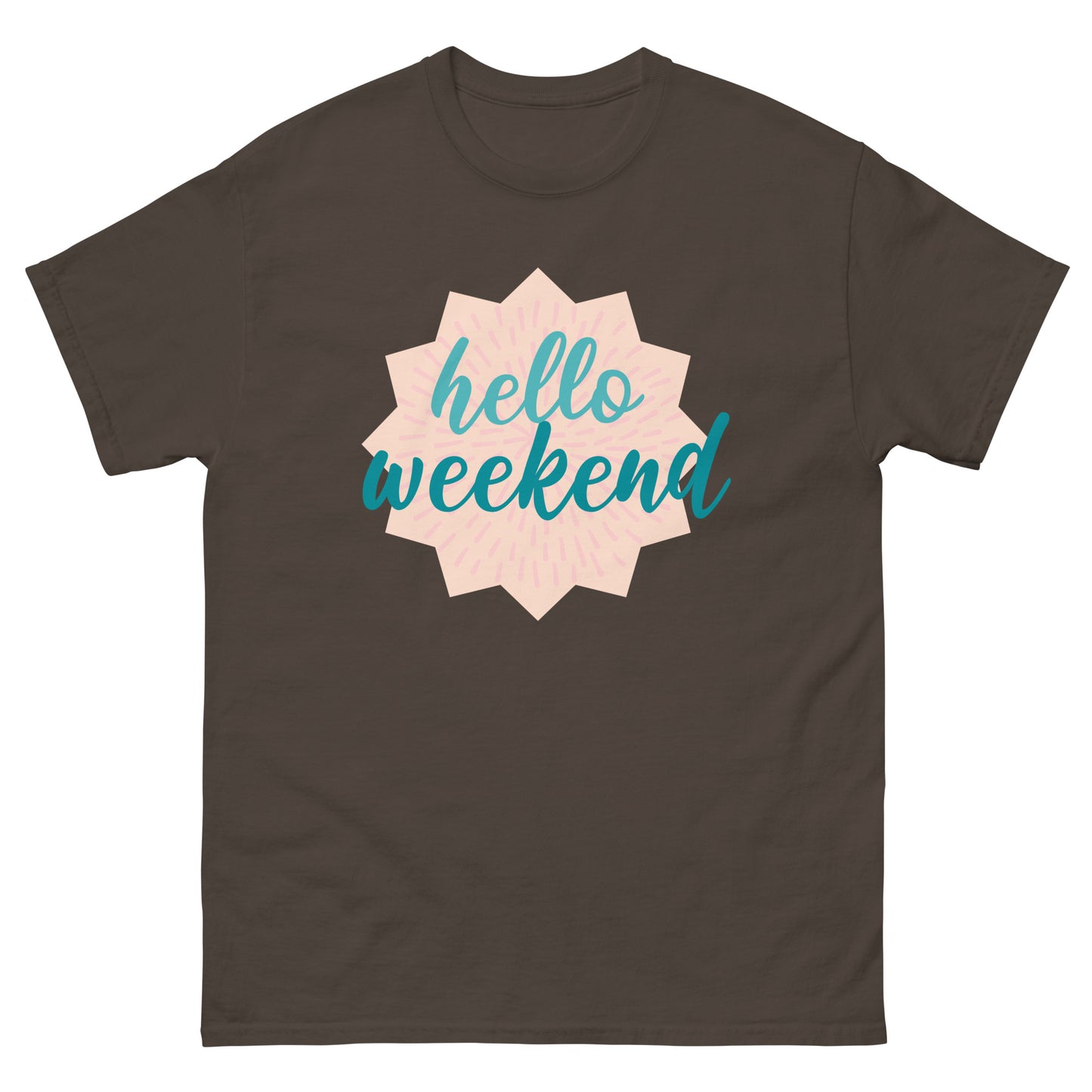 Men's classic tee - Hello Weekend