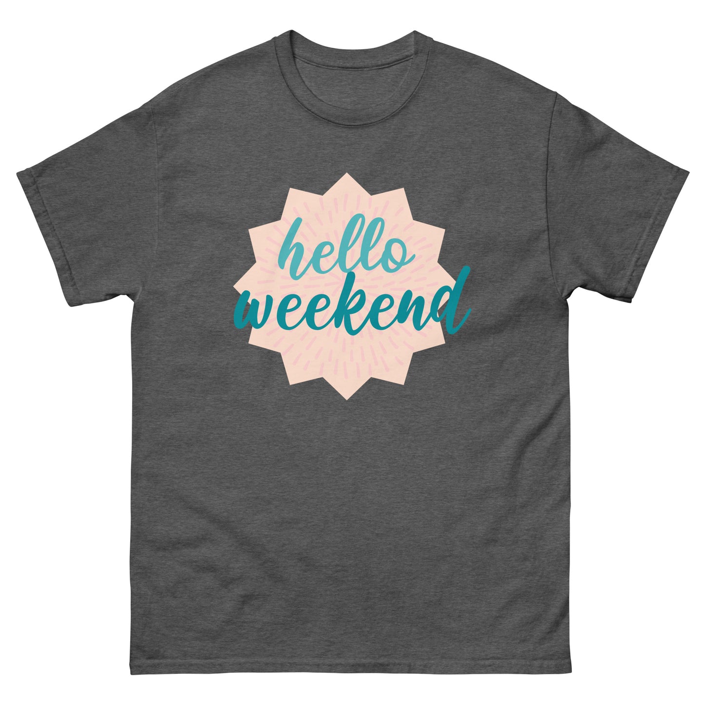 Men's classic tee - Hello Weekend