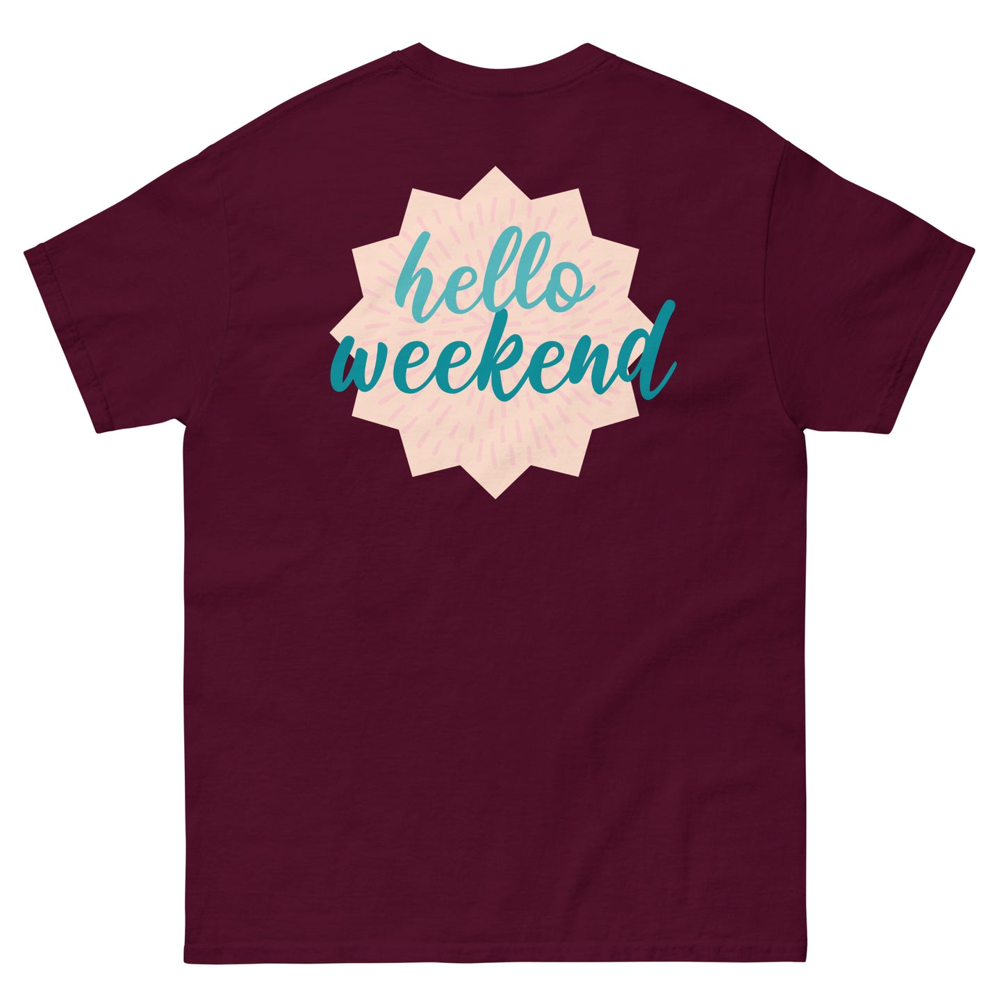 Men's classic tee - Hello Weekend