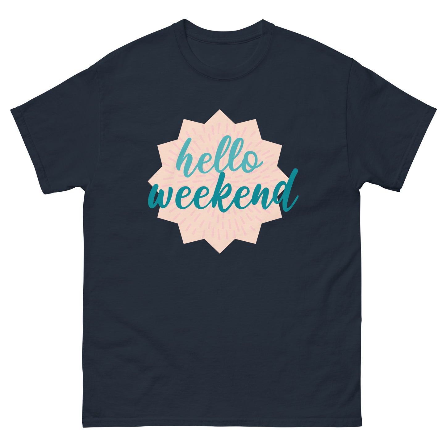 Men's classic tee - Hello Weekend