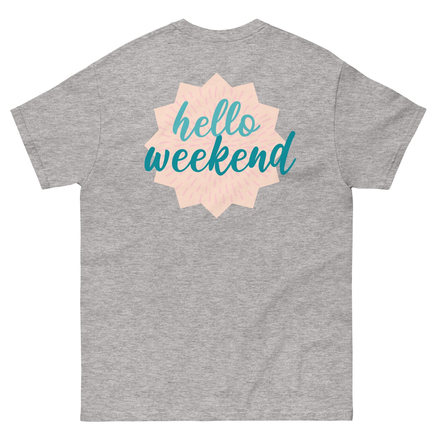 Men's classic tee - Hello Weekend