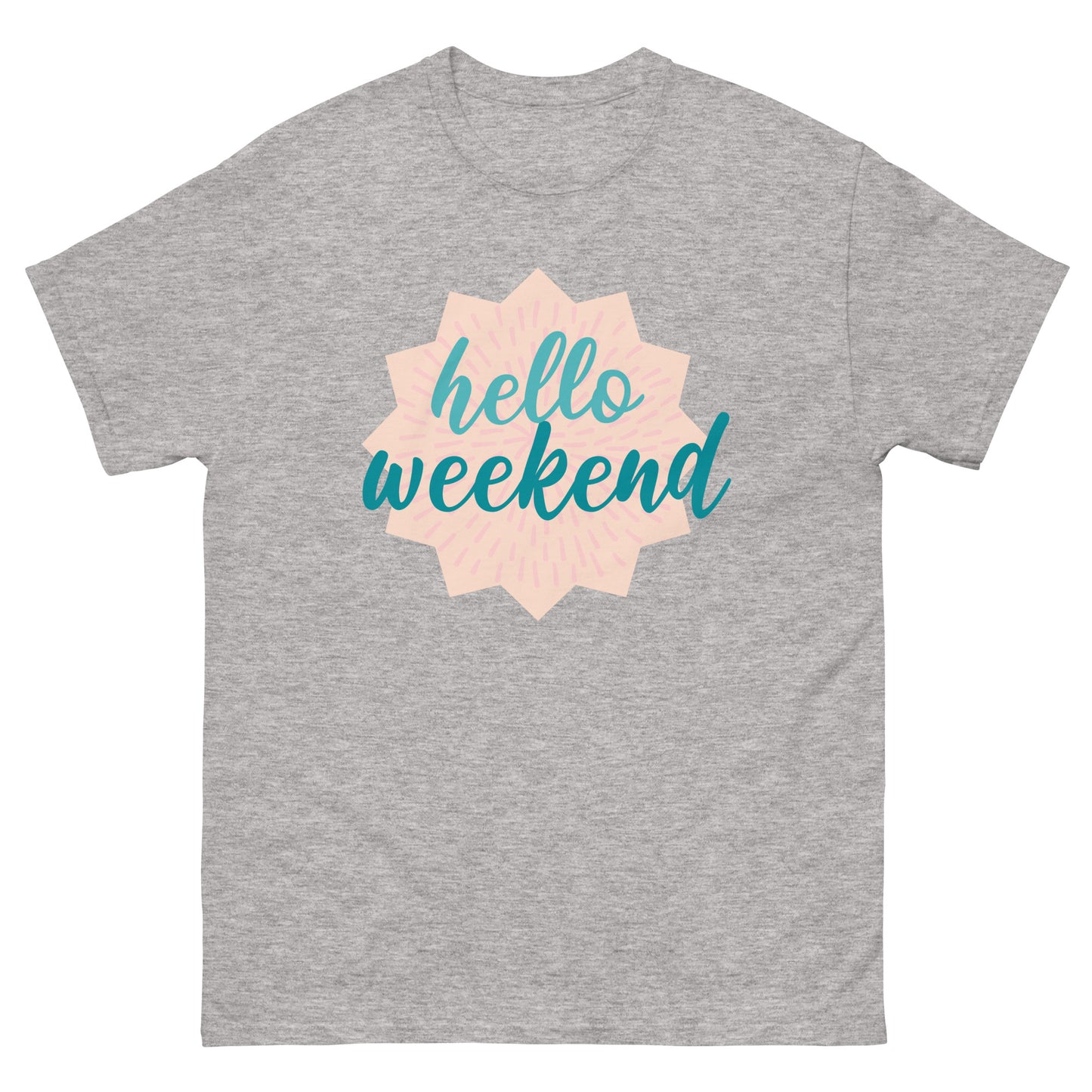 Men's classic tee - Hello Weekend