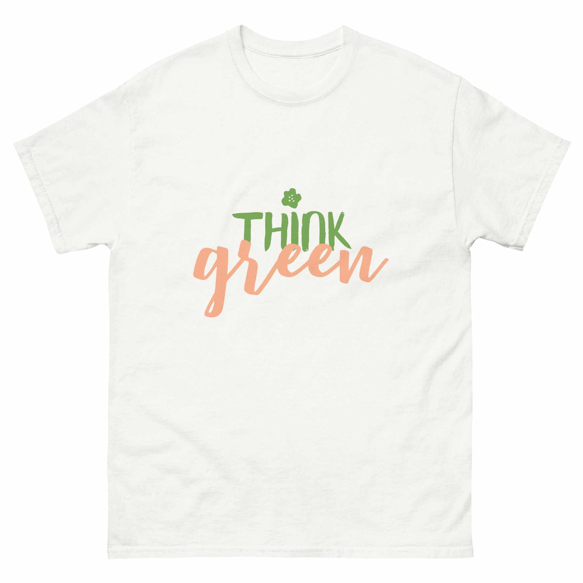 Men's classic tee - Think Green