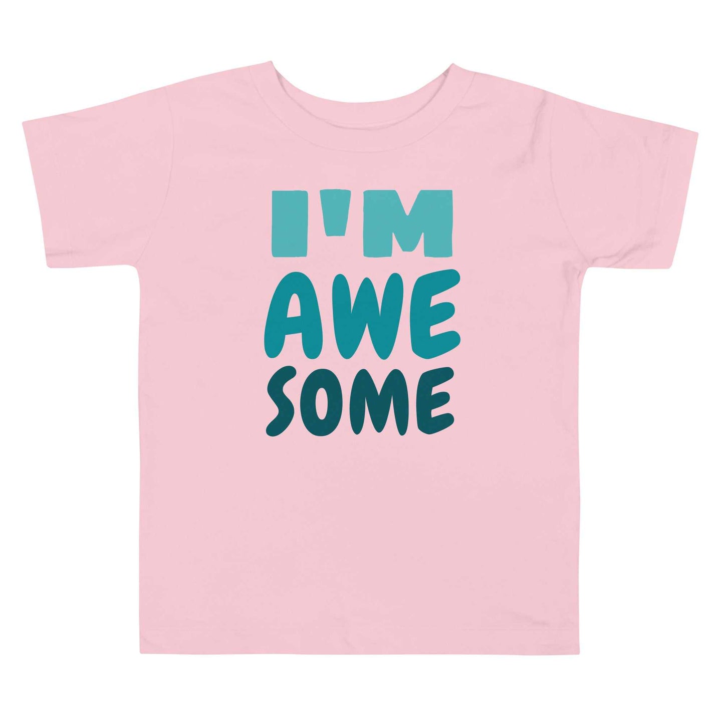 Toddler Short Sleeve Tee - I'm Awesome