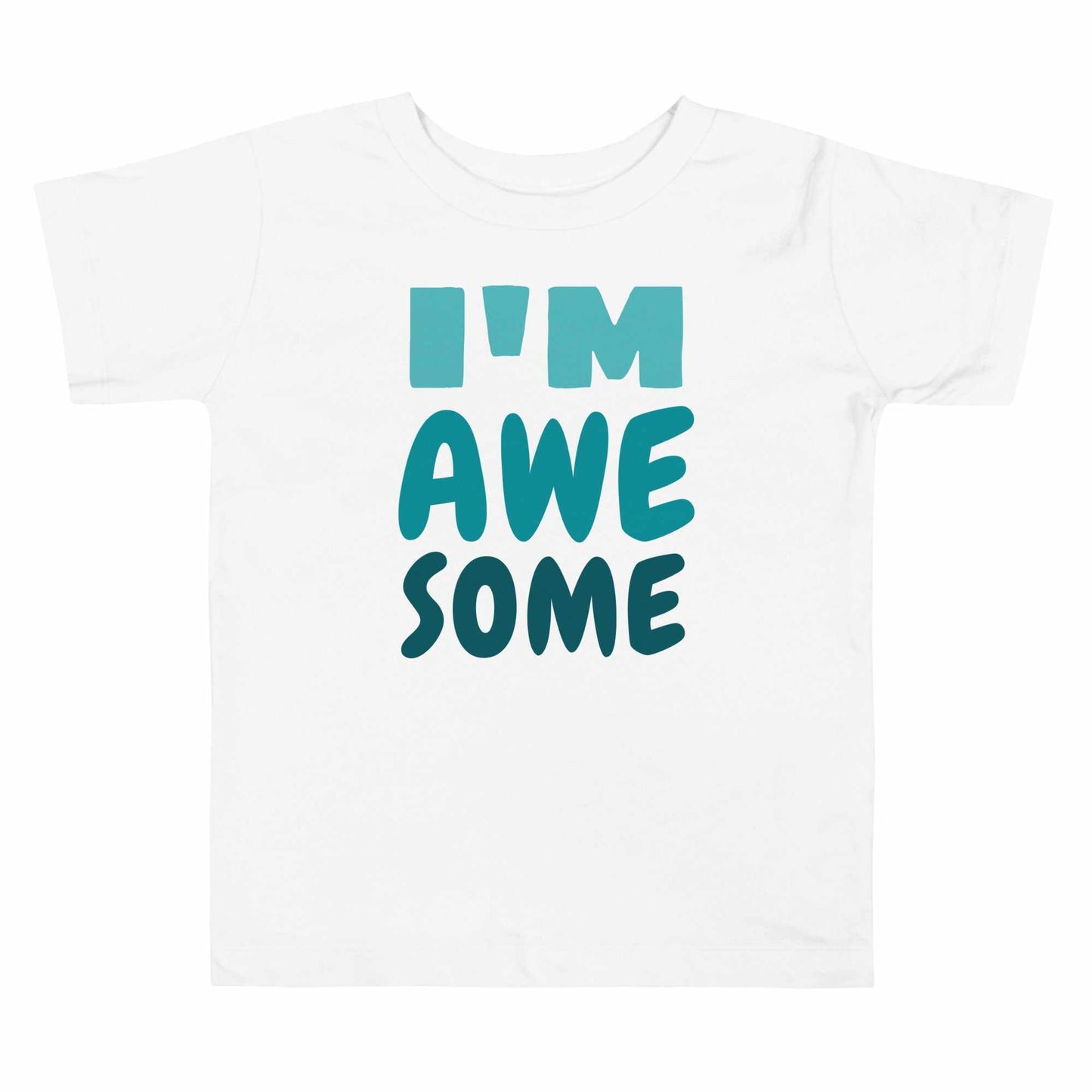 Toddler and Baby Short Sleeve Tee - I'm Awesome