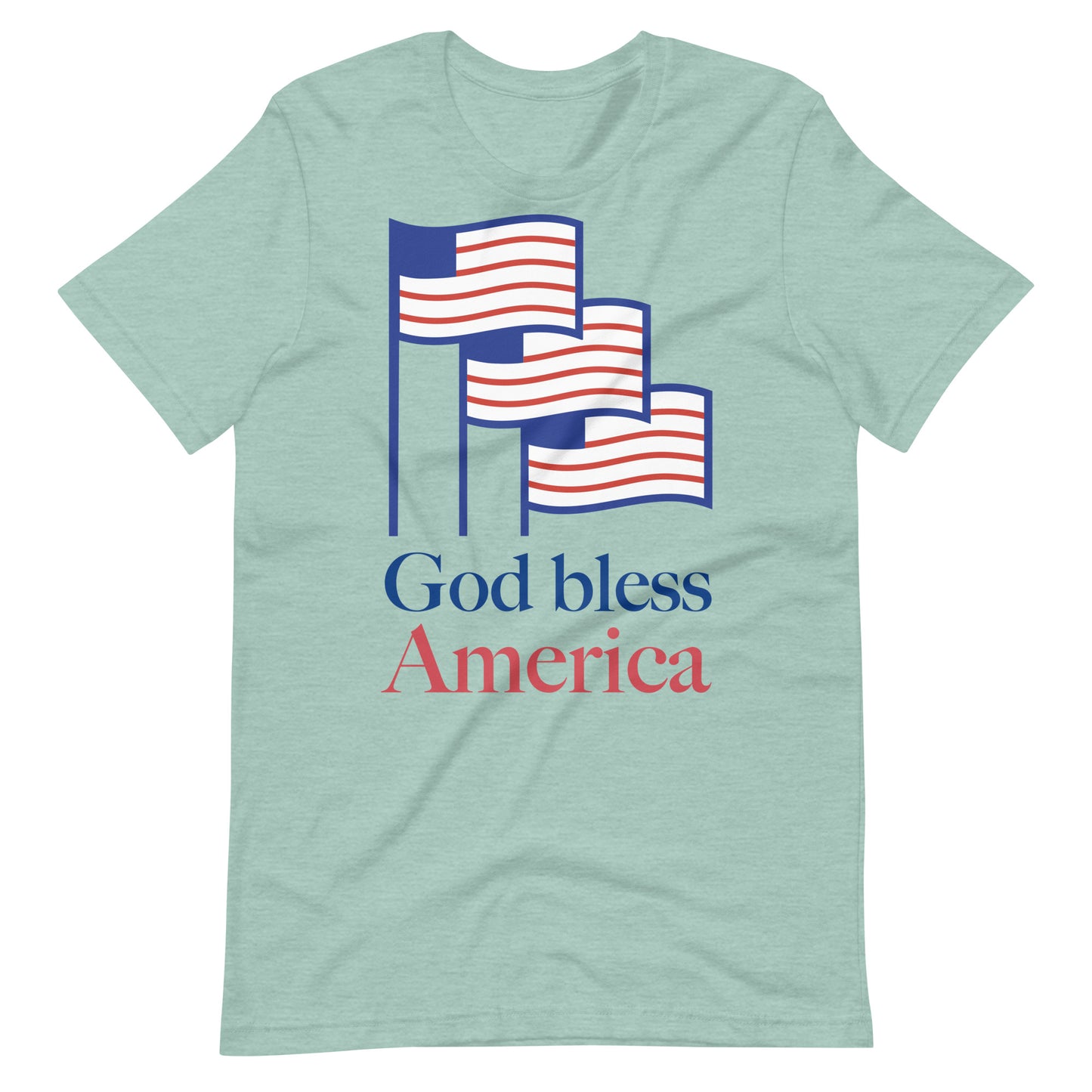 Unisex t-shirt - God Bless America