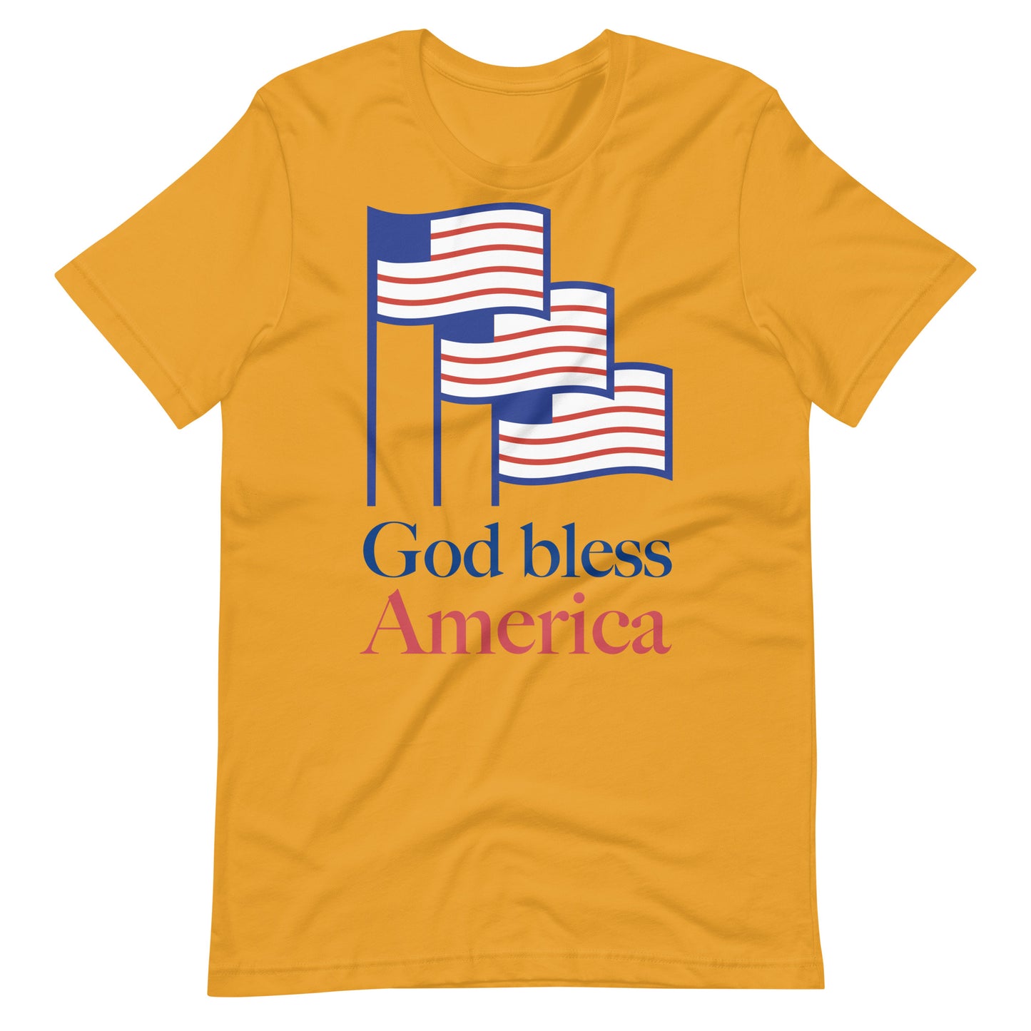 Unisex t-shirt - God Bless America