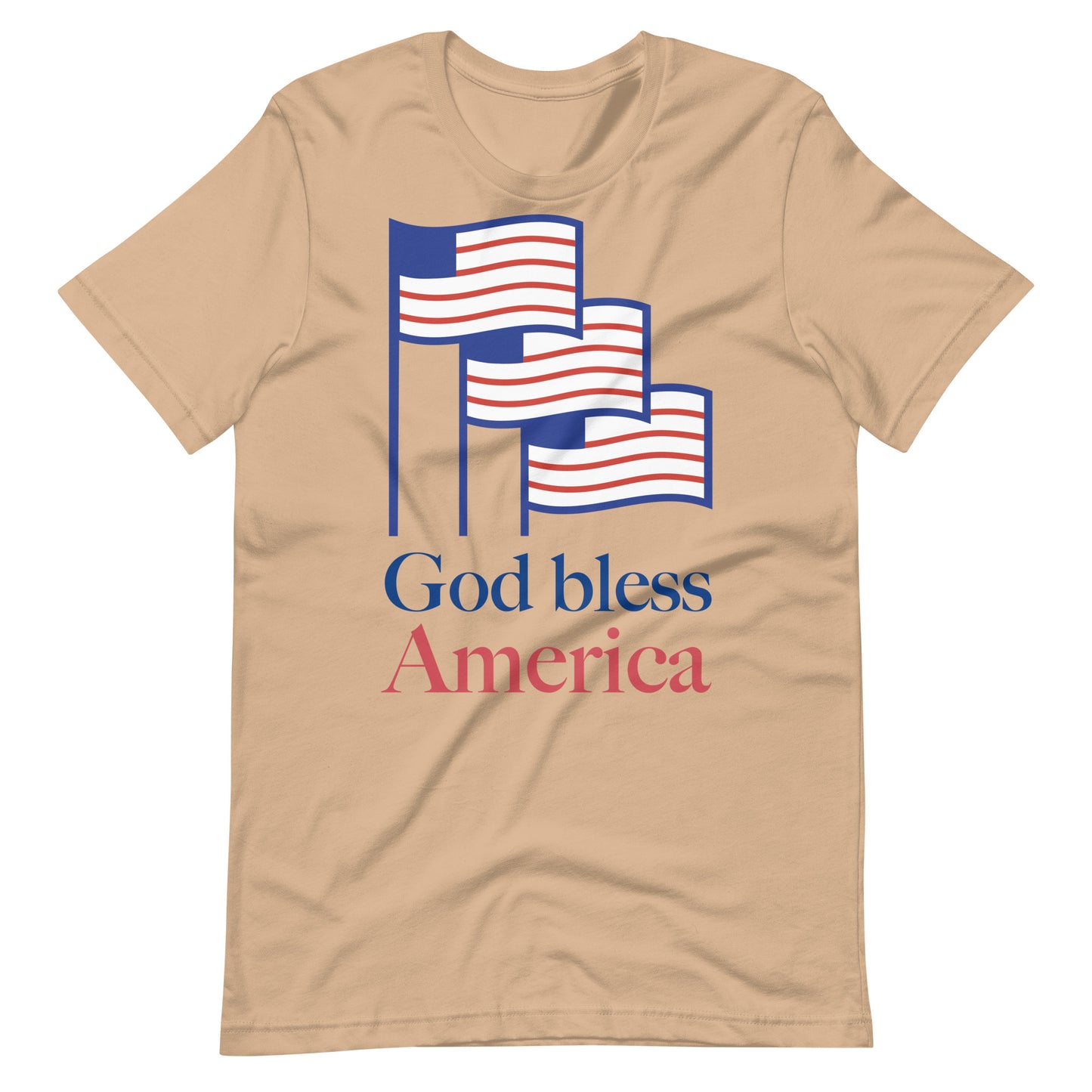 Unisex t-shirt - God Bless America