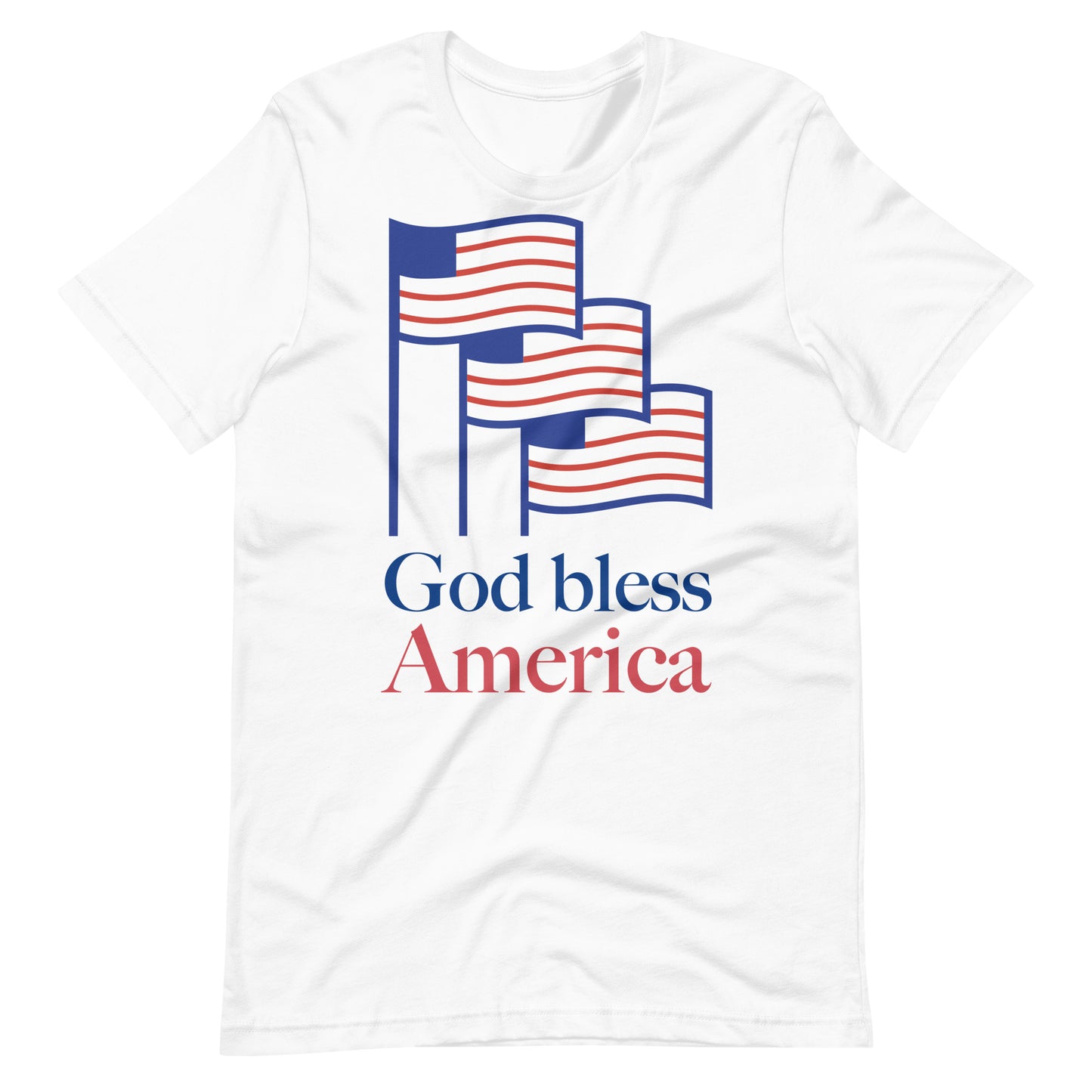 Unisex t-shirt - God Bless America