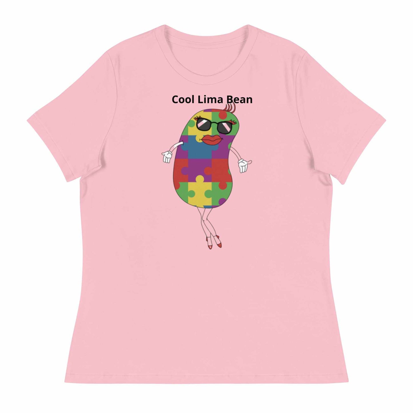 Women's Relaxed T-Shirt - Cool Lima Bean