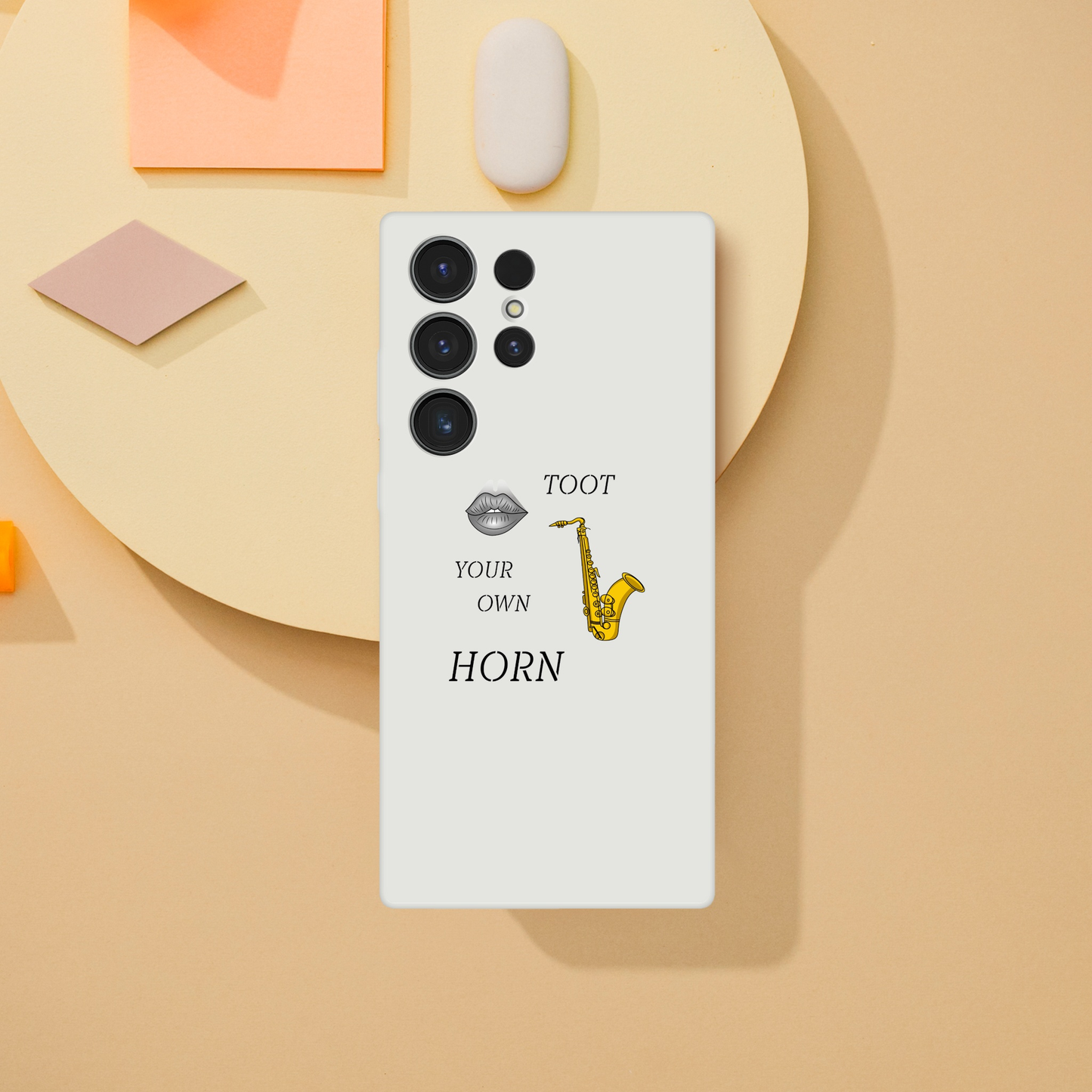 Samsung Flexi case - Toot Your Own Horn