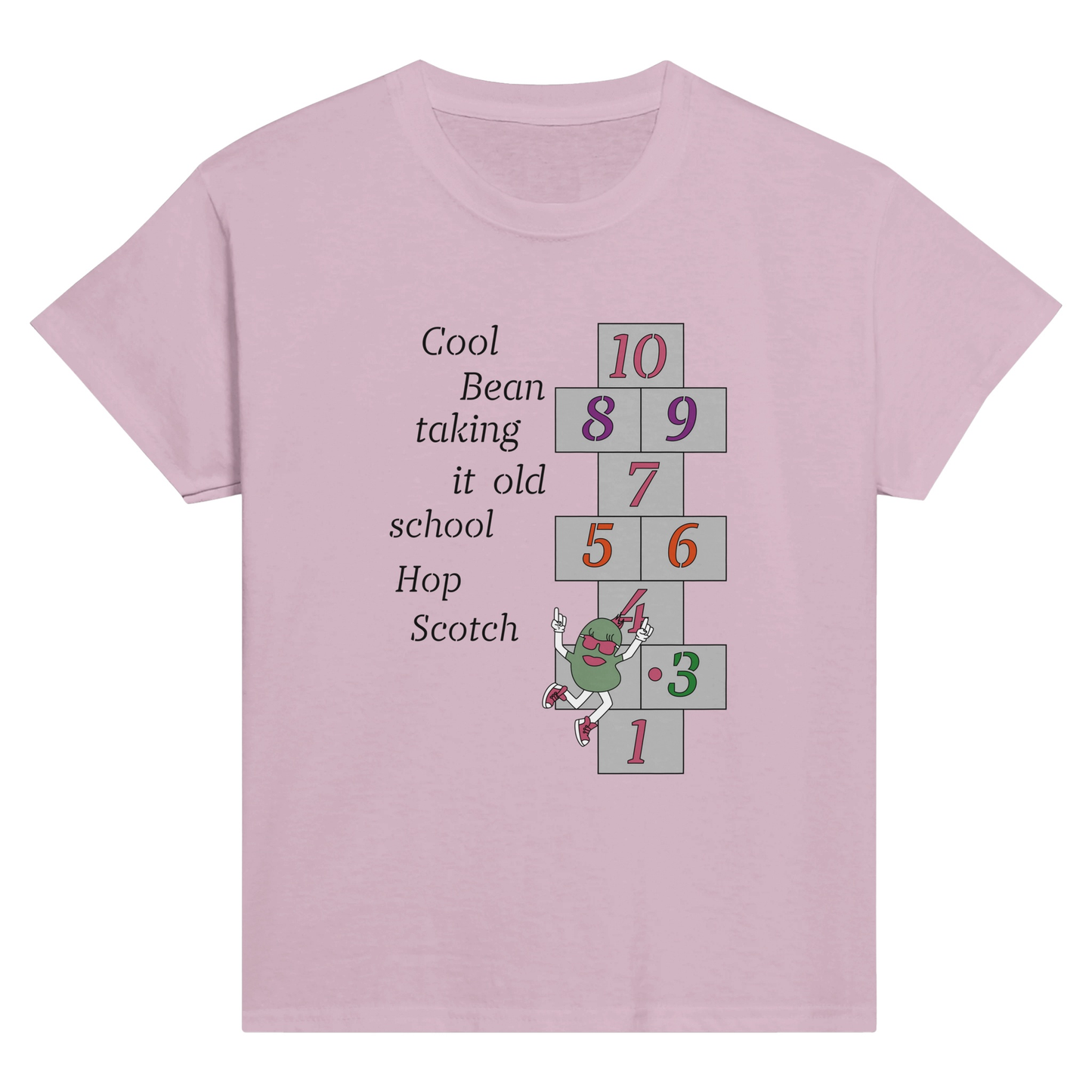 Classic Kids Crewneck T-shirt - Hop Scotch