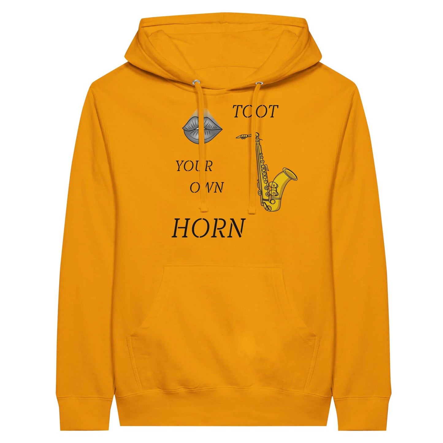 Premium Unisex Pullover Hoodie - Toot Your Own Horn