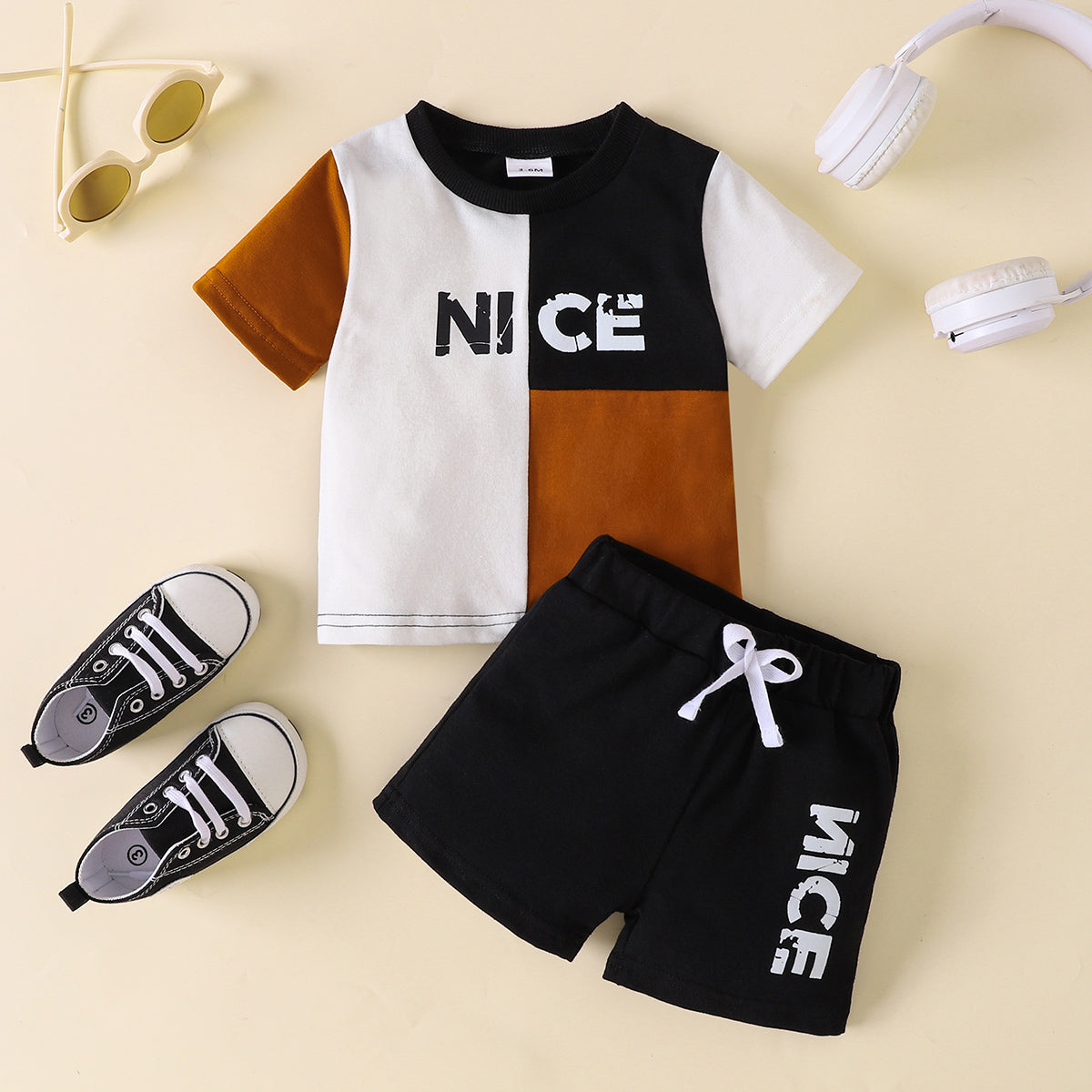 NICE Color Block Tee