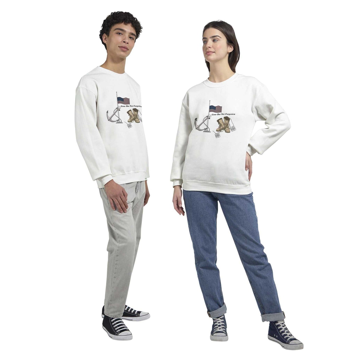 Classic Unisex Crewneck Sweatshirt - Gone But NOT Forgotten