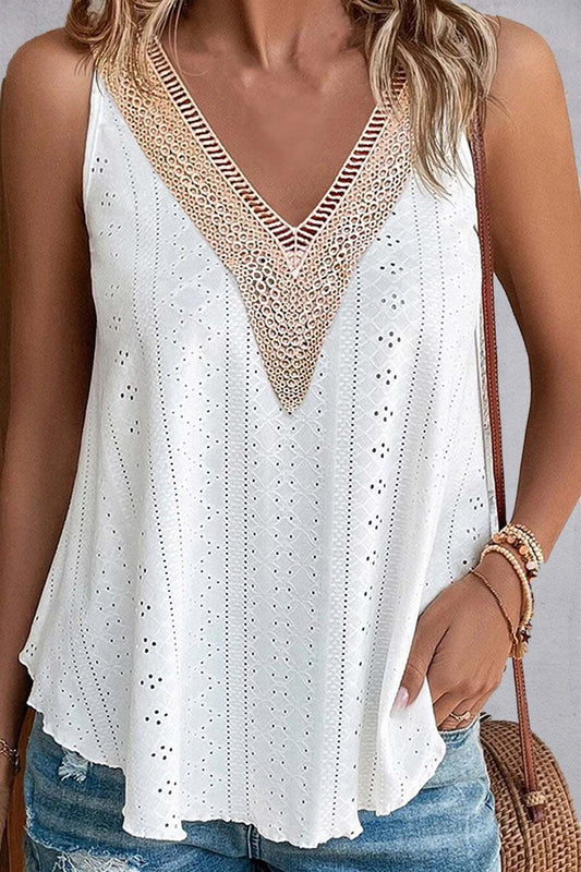 Lace Detail Eyelet