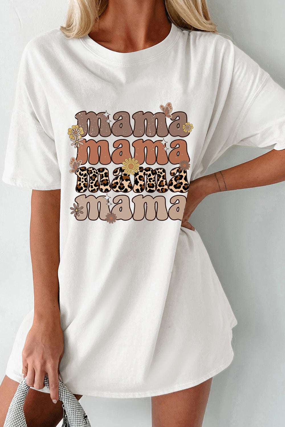 MAMA Round Neck Half Sleeve