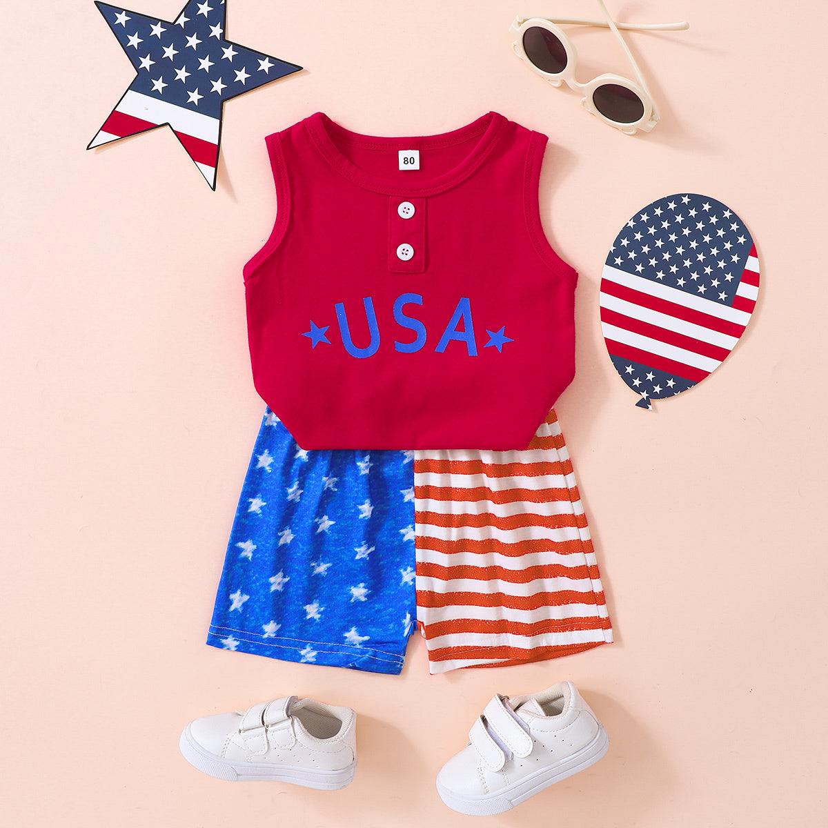 Kids USA Graphic Tank