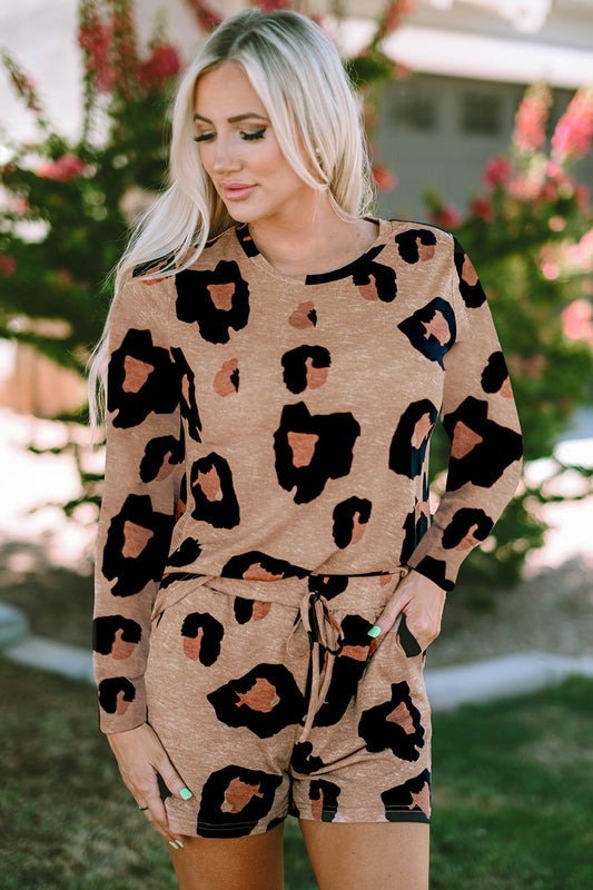 Leopard Long Sleeve Top