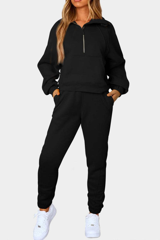 Half-Zip Sports Set