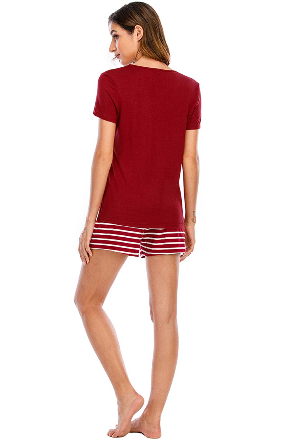 Graphic Round Neck Top