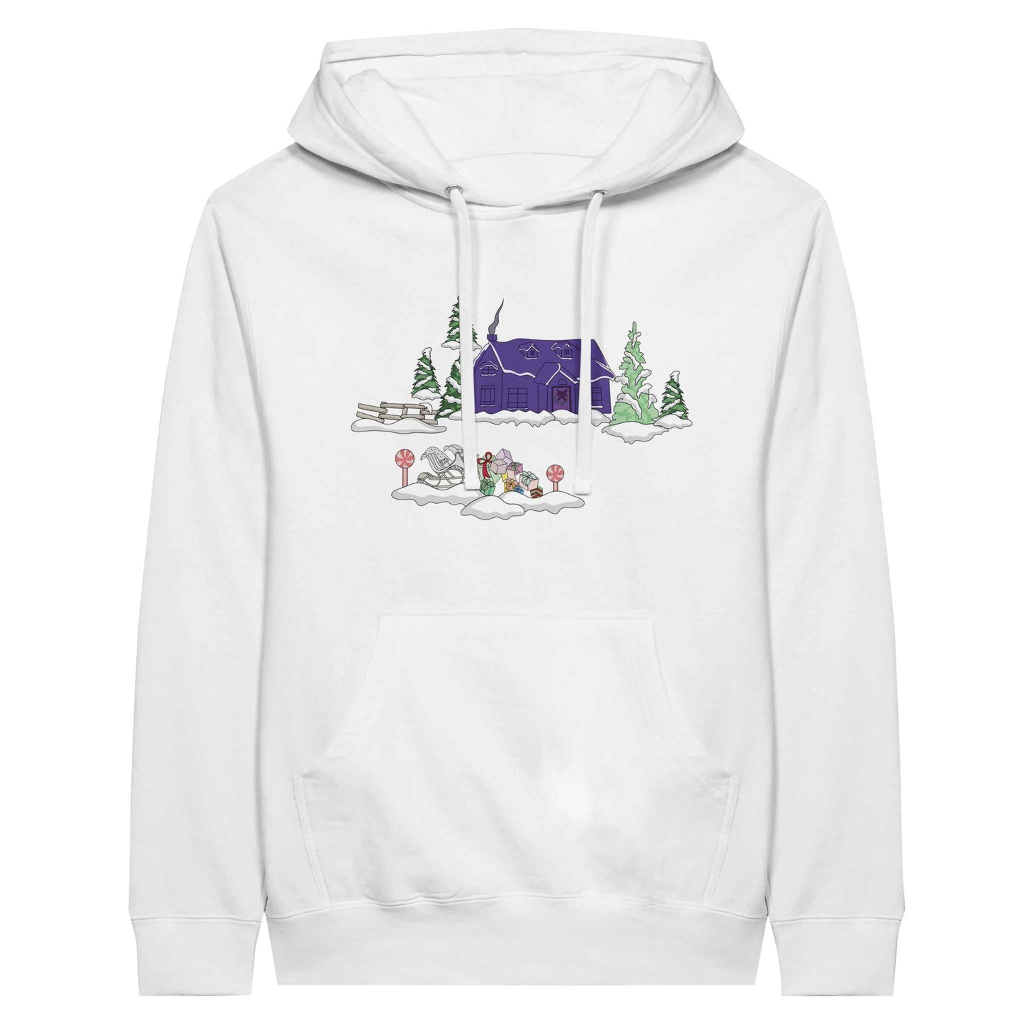 Premium Unisex Pullover Hoodie - A true Christmas theme