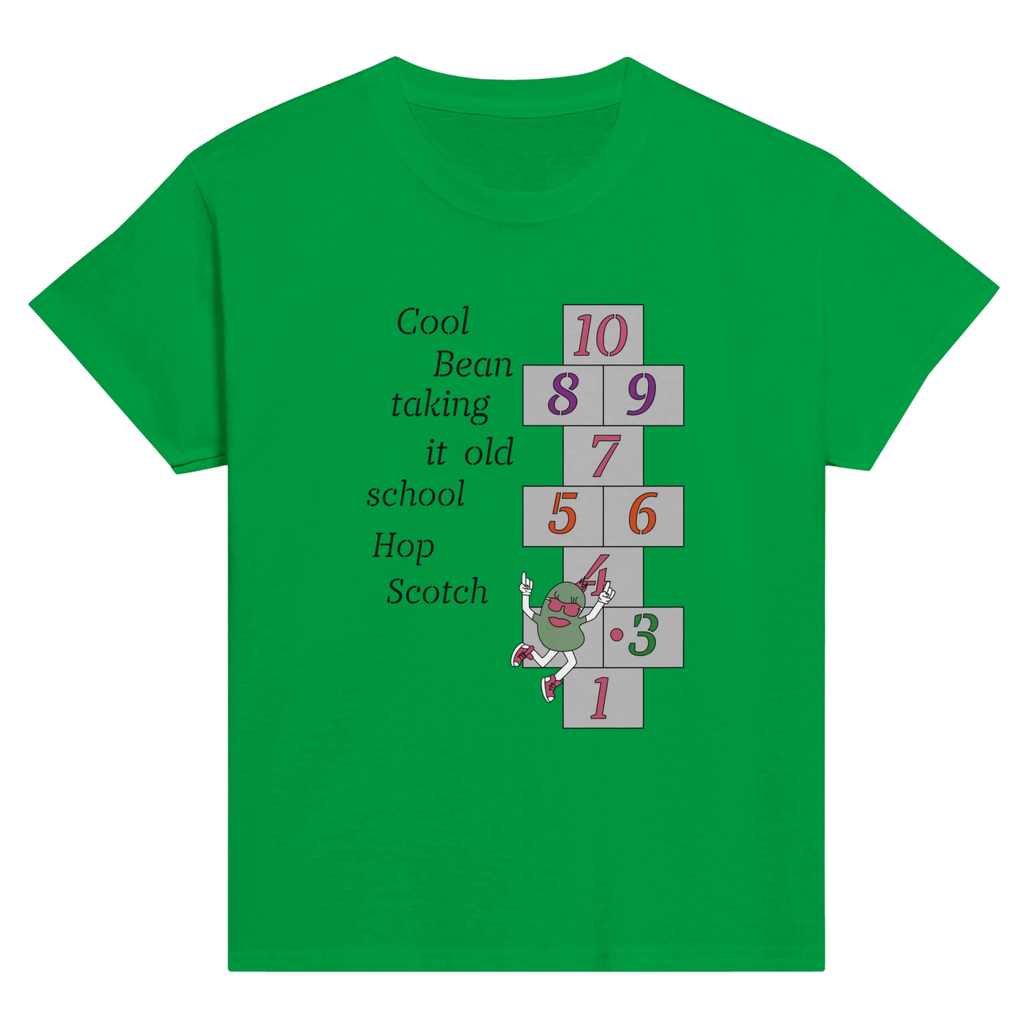 Classic Kids Crewneck T-shirt - Hop Scotch