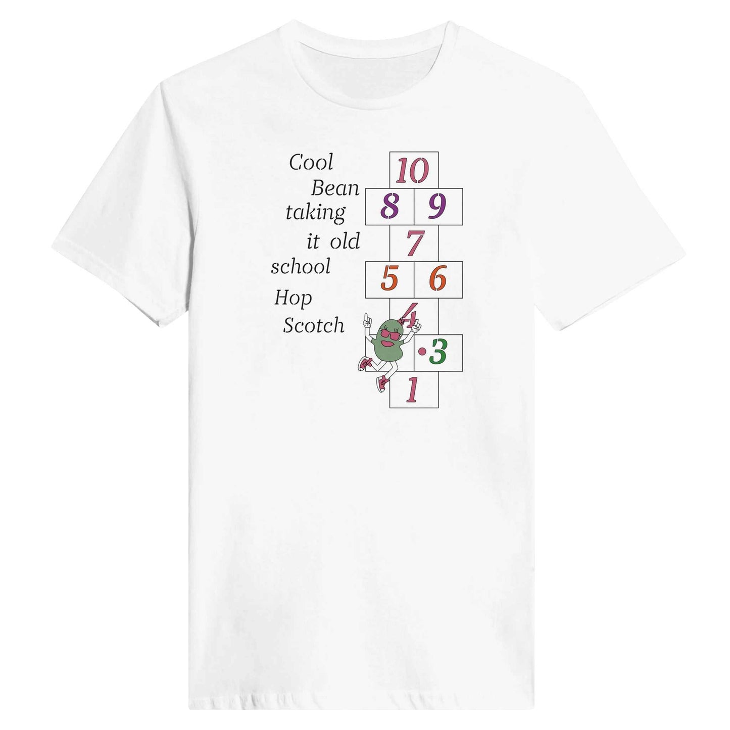 Classic Womens Crewneck T-shirt - Hop Scotch