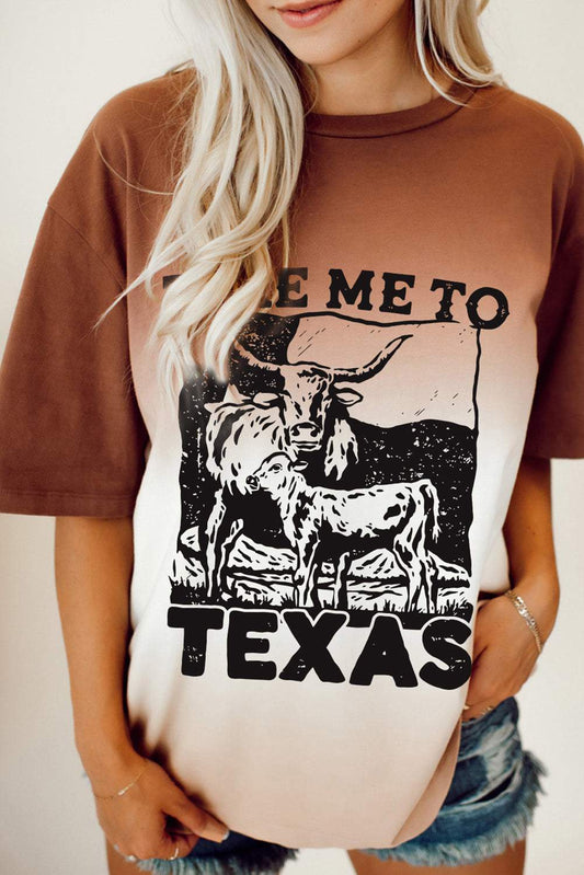 TEXAS Round Neck Short Sleeve