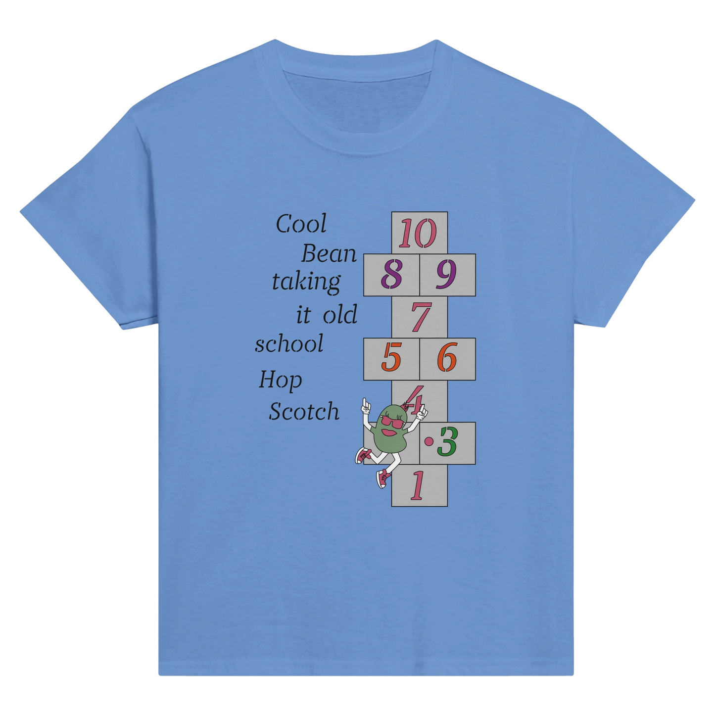 Classic Kids Crewneck T-shirt - Hop Scotch