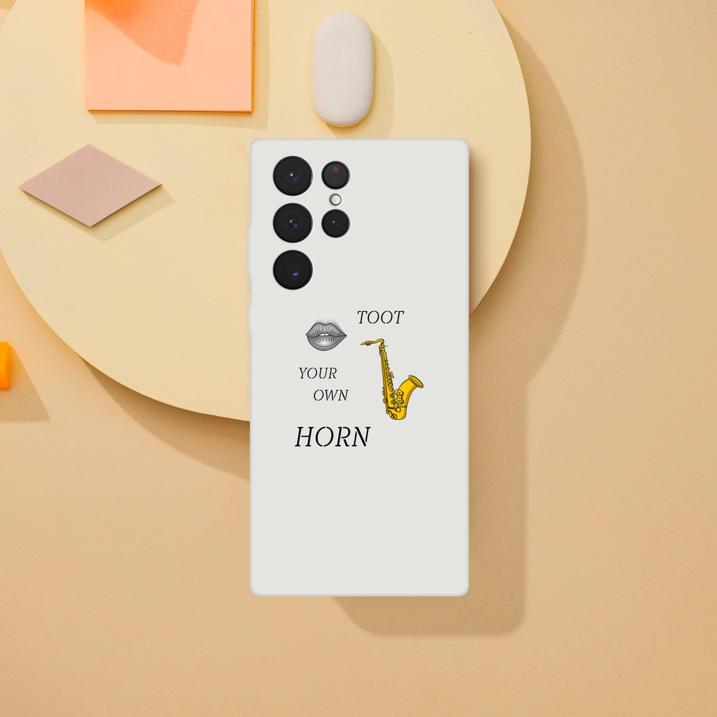 Samsung Flexi case - Toot Your Own Horn
