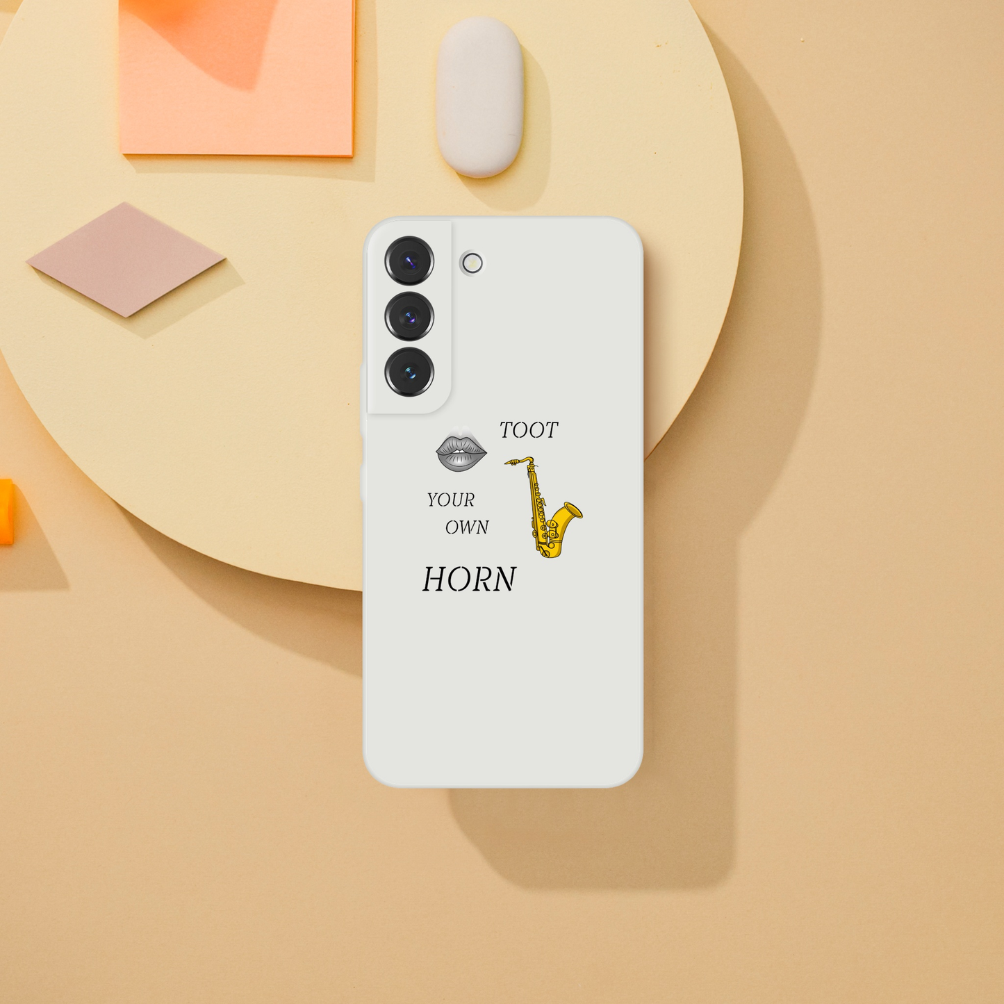 Samsung Flexi case - Toot Your Own Horn