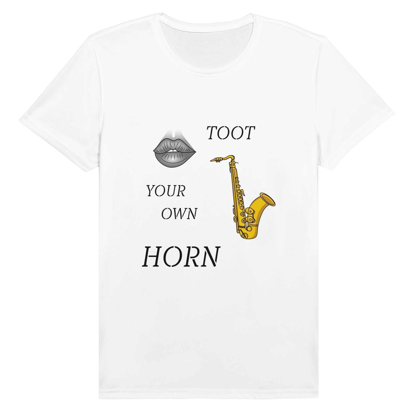 Performance Unisex Crewneck T-shirt - Toot Your Own Horn