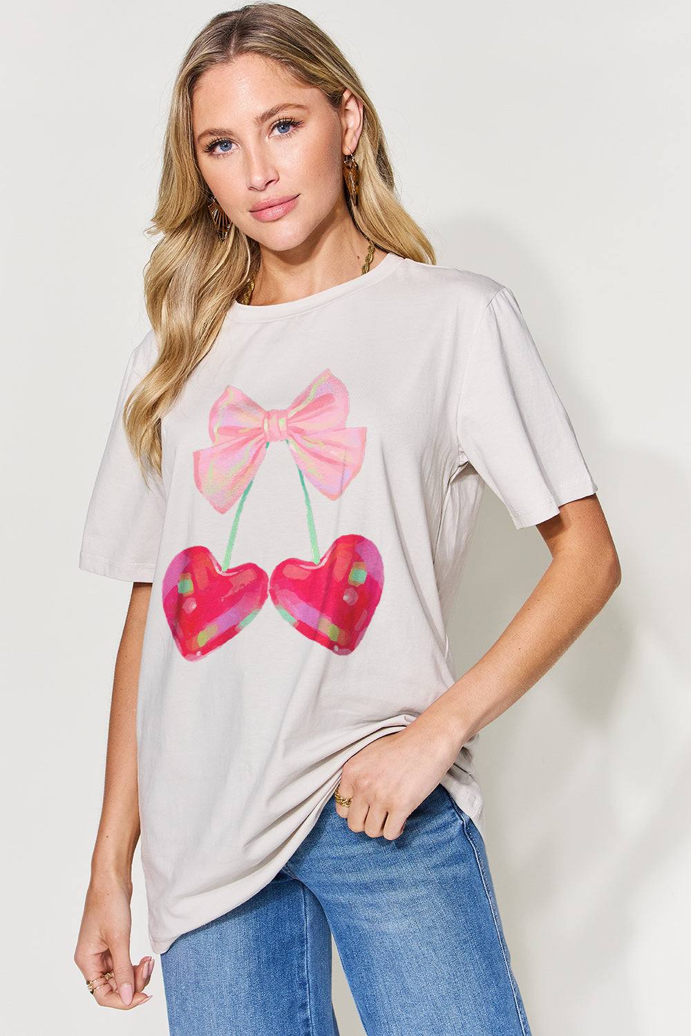 Simply Love Full Size Graphic Round Neck Short Sleeve T-Shirt