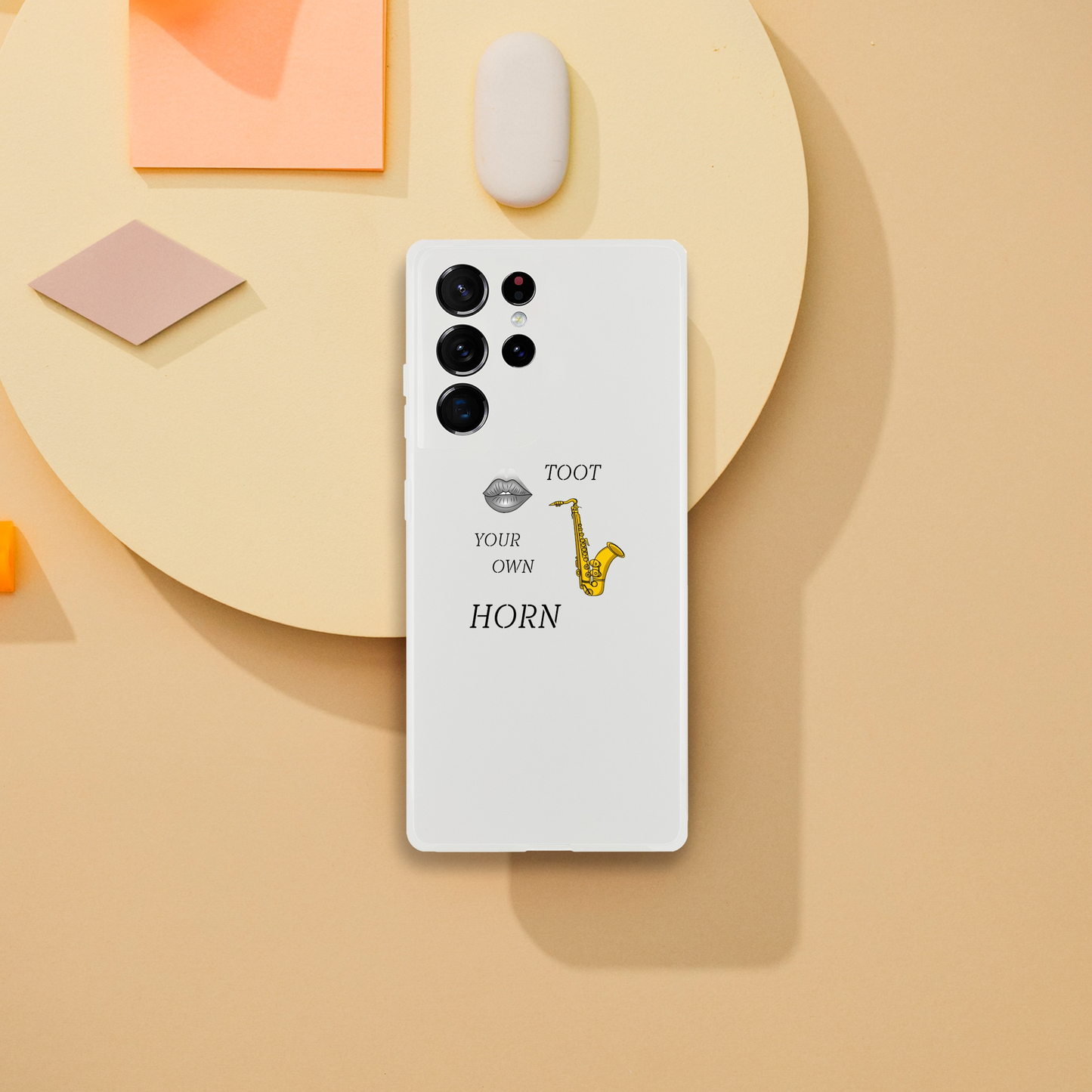 Samsung Flexi case - Toot Your Own Horn