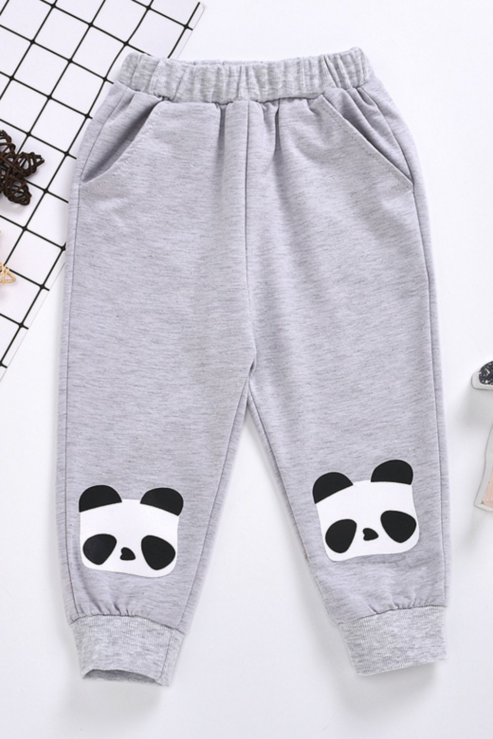 Kids Panda Graphic Joggers