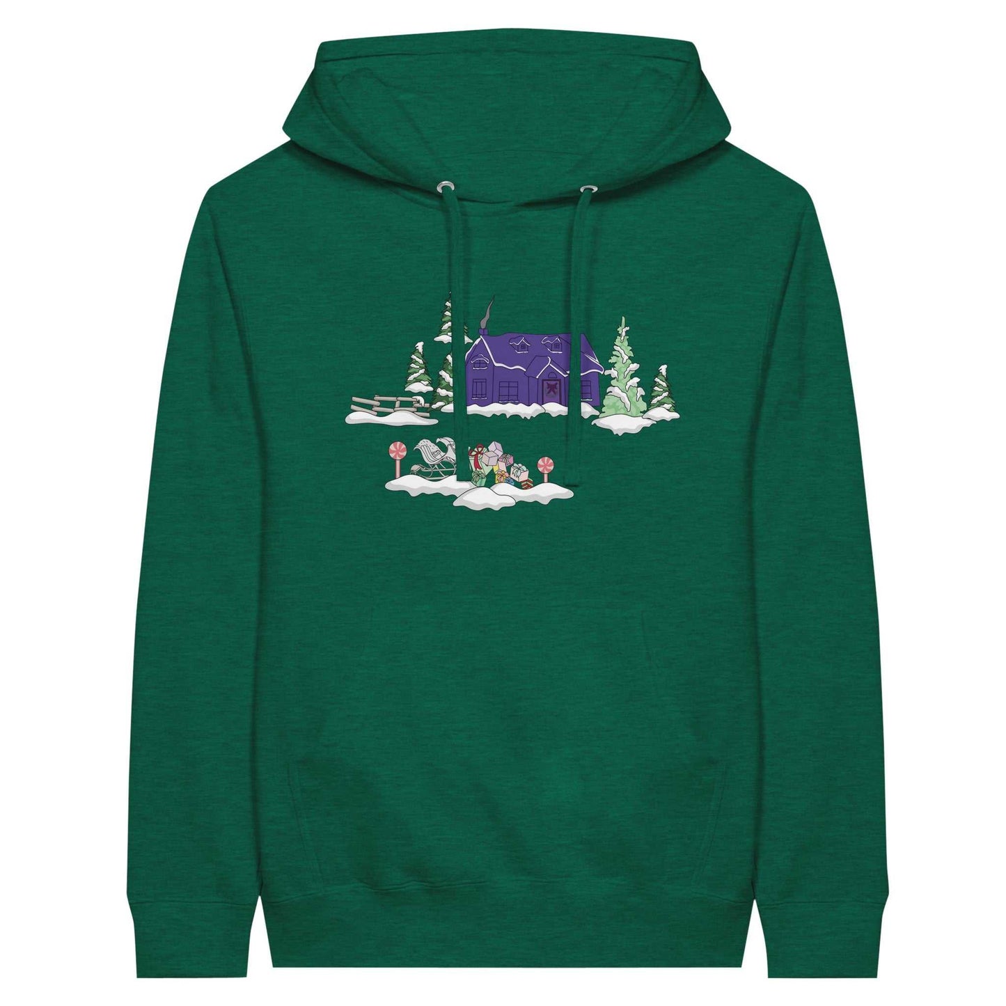 Premium Unisex Pullover Hoodie - A true Christmas theme