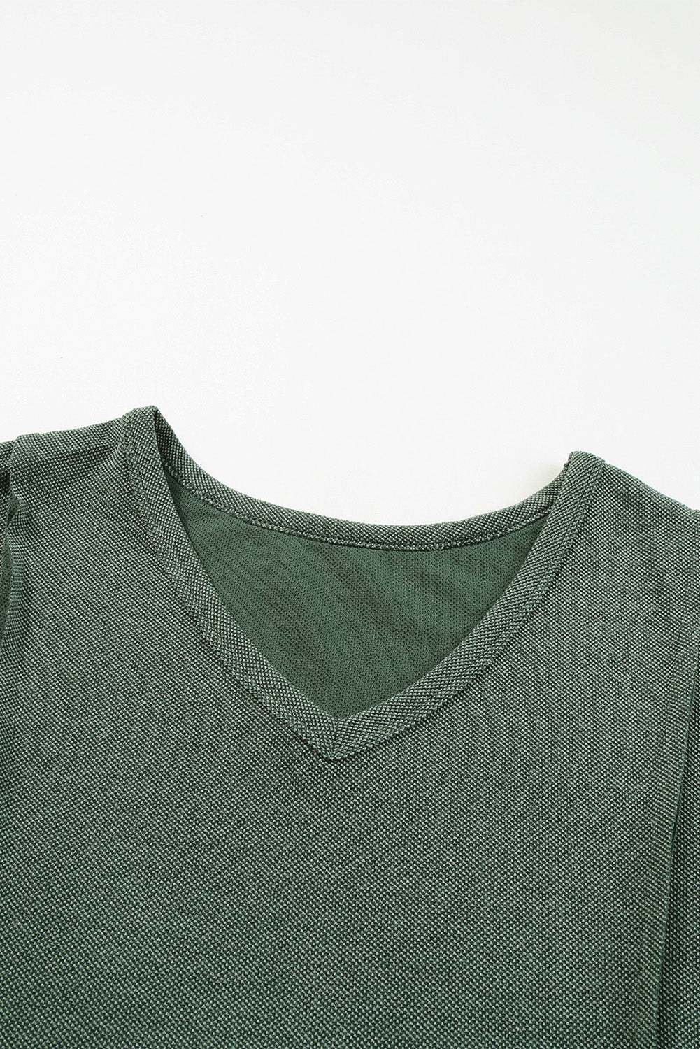 -Neck Long Sleeve