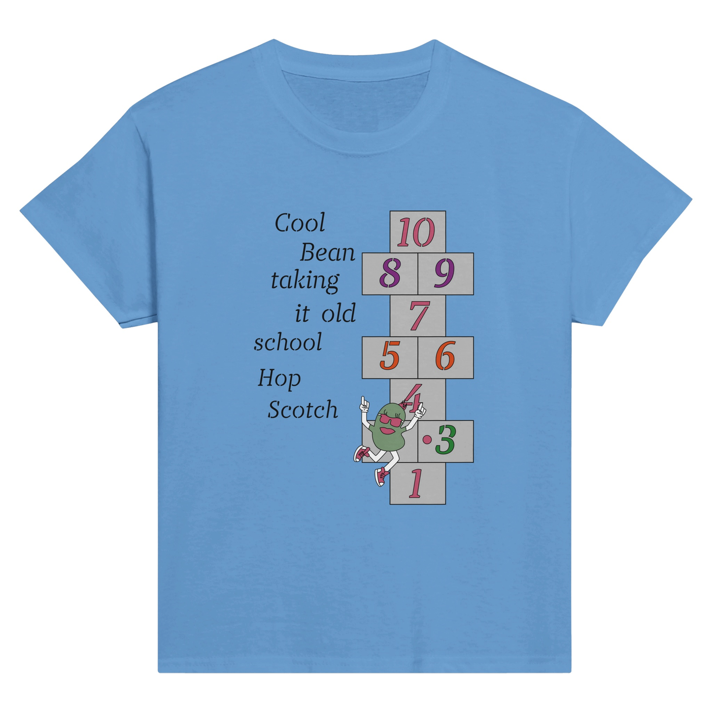 Classic Kids Crewneck T-shirt - Hop Scotch