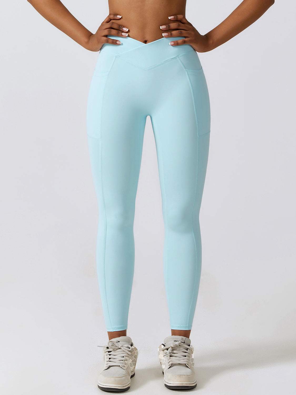 Wide Waistband Active Leggings