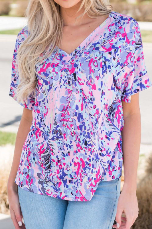 -Neck Short Sleeve