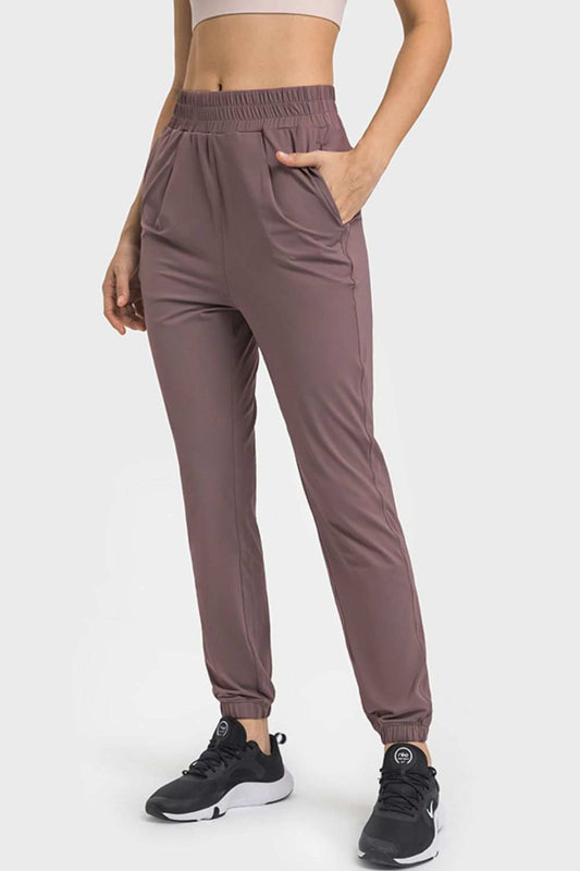 Elastic Waist Yoga Joggers